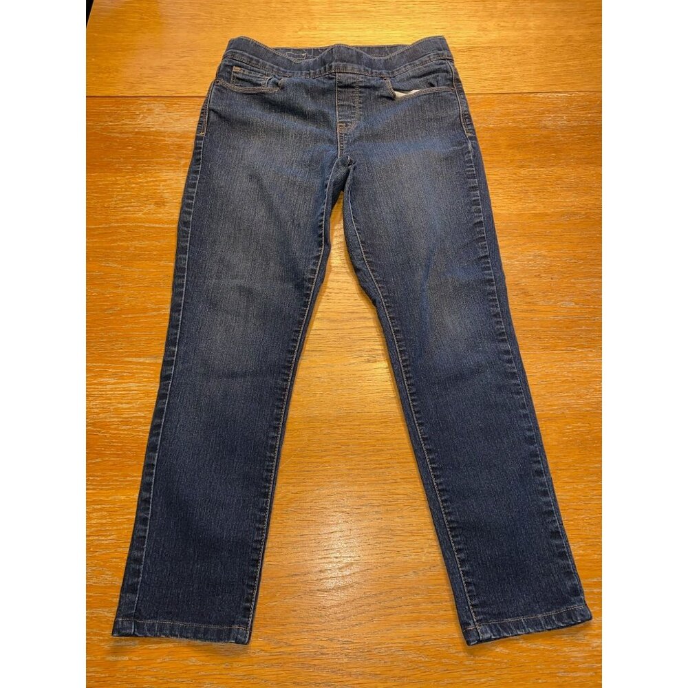 Levis Womens Dark Wash Straight Leg Jeans Size 6 Denim Stretch